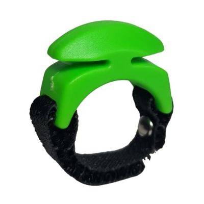 THREAD CUTTERZ Patented Ceramic Ring Quick Thread, Yarn & Embroidery Floss Cutter - Green