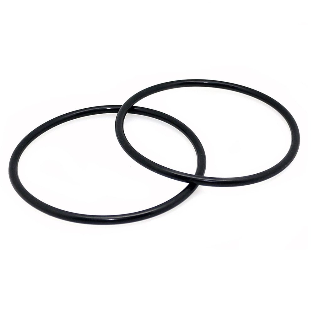 Fbshicung 2pcs 3/16"(5mm) Universal Sewing Machine Motor Stretch Belt Perimeter ranging from 13"(330mm) to 15"(380mm) Compatible with Household Sewing Machine Singer White