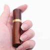 DARKAL Wooden Needle Case Sewing Needle Tubes Toothpick Storage Box,Sewing Needles Holder Storage Case Wood Box Hand Crafts Knitting Holder (5 Piece,Brown) view 2