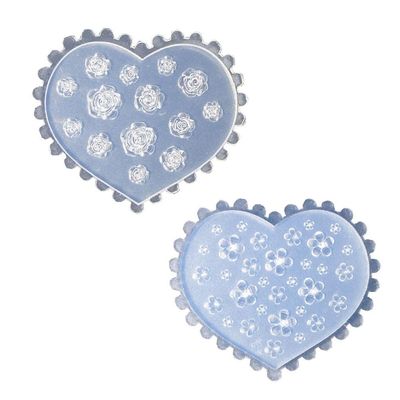 Rose Five Petal Flower Silicone Mold Nail Art Carving Mold Suitable for Diy Nail Art Decoration Supplies Nail Tool resin silicone mould