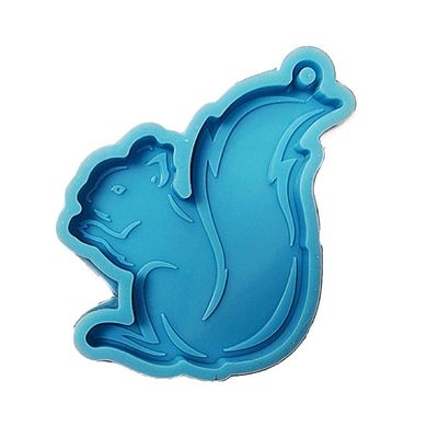 Animal Resin Mold Lovely Koala Squirrel Silicone Mold Resin Keychain Mold Epoxy Casting Mold for Jewelry Pendant Making Silicone Pendant Mold for Resin Casting Jewelry Making