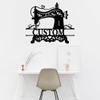Custom Sewing Metal Wall Signs - Personalized Sewing Metal Wall Art - Sewing Metal Wall Decor - Sewing Room Decor - Sewer Name Signs - Gift For Grandma view 4