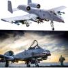 1:100 A-10 Alloy Warthog Diecast Airplane Model Metal Fighter Military Planes Model Airplane for Collection Or Gift Ornament view 4