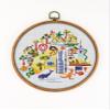 Australia in Icons CS839 - Counted Cross Stitch KIT#2. Set of Threads, Needles, AIDA Fabric, Needle Threader, Embroidery Clippers and Printed Color Pattern Inside. view 1