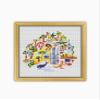 Australia in Icons CS839 - Counted Cross Stitch KIT#2. Set of Threads, Needles, AIDA Fabric, Needle Threader, Embroidery Clippers and Printed Color Pattern Inside. view 2