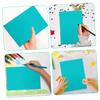 STOBOK 2pcs Engraving Art Plate Cutting Mats for Crafts Non- Craft Mat for Beginners Protects Work from Damage view 3