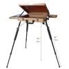 YSHC ART Plein Air | Anywhere Pochade Box, 17"x13.7"x5.2" Inches, Plein Air Easel, Watercolor Painting Easel, Art EaselWatercolor Painting at Home or Outdoor view 2
