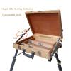 YSHC ART Plein Air | Anywhere Pochade Box, 17"x13.7"x5.2" Inches, Plein Air Easel, Watercolor Painting Easel, Art EaselWatercolor Painting at Home or Outdoor view 4