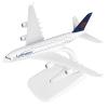 DAGIJIRD 16 * 10 * 9CM A380 German Lufthansa Airbus Civil Airliner Model 16cm Simulation Aircraft Model Decoration view 1