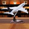DAGIJIRD 16 * 10 * 9CM A380 German Lufthansa Airbus Civil Airliner Model 16cm Simulation Aircraft Model Decoration view 3