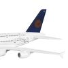 DAGIJIRD 16 * 10 * 9CM A380 German Lufthansa Airbus Civil Airliner Model 16cm Simulation Aircraft Model Decoration view 4