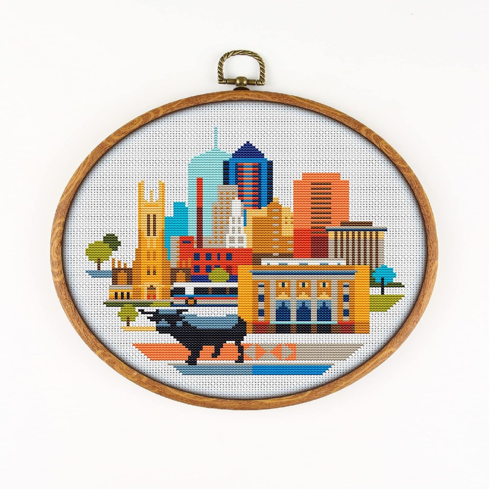 Durham CS1202 - Counted Cross Stitch Pattern. Only Printed Pattern Inside. No Fabric, Threads, Needles, Hoops.