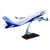 DKHOUN 17.7Inch 1:100 Model Jet Airplane Model India A321neo Display Model Plane Resin for Collection Or Gift Ornament view 1