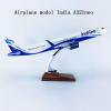 DKHOUN 17.7Inch 1:100 Model Jet Airplane Model India A321neo Display Model Plane Resin for Collection Or Gift Ornament view 4