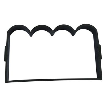 SHOWERORO Rustproof Plastic Cement Forming Molds Concrete Fence Molding Easy to Store Hand Craft Tool