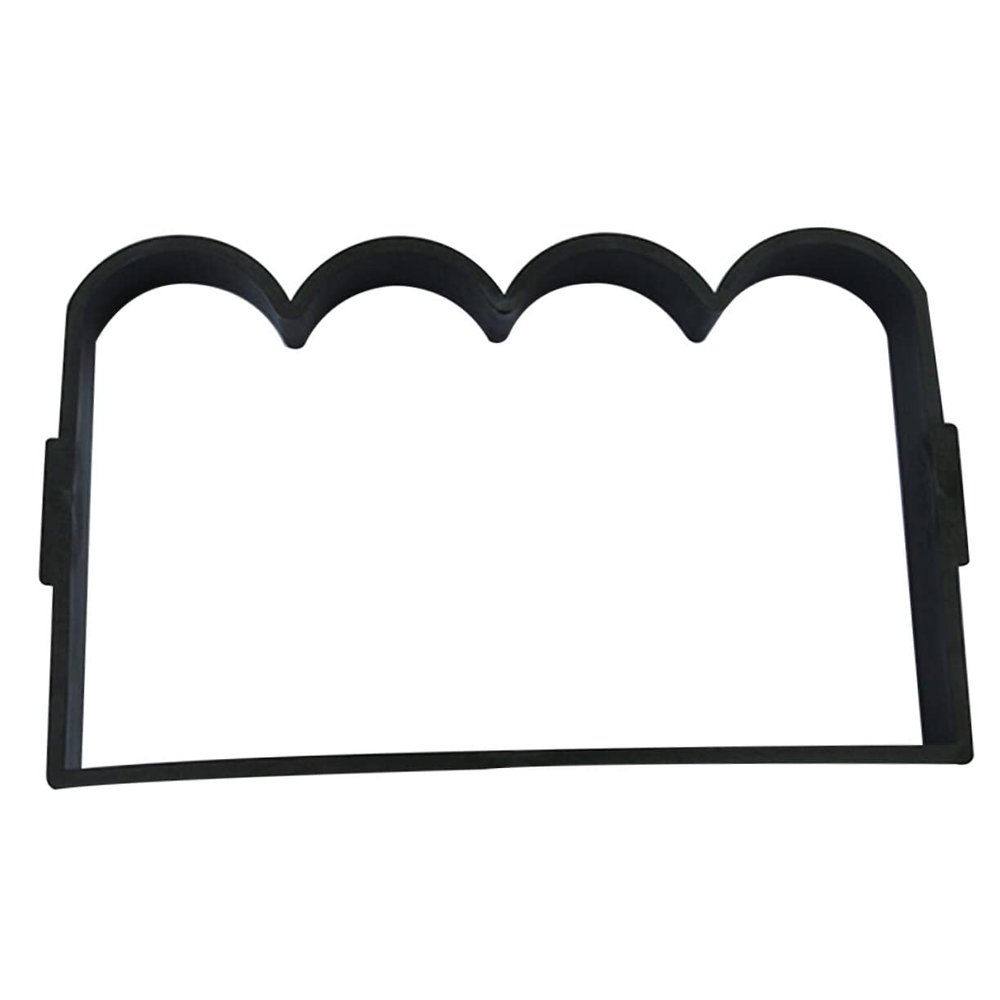 SHOWERORO Rustproof Plastic Cement Forming Molds Concrete Fence Molding Easy to Store Hand Craft Tool