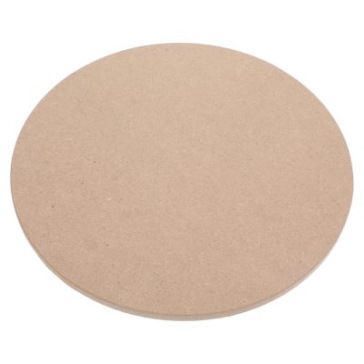 EXCEART Pottery Bat Round Density Board for Craft Pottery Tray High Compression Resistance Smooth Reusable Drying Board for Ceramics Sculpting Supplies