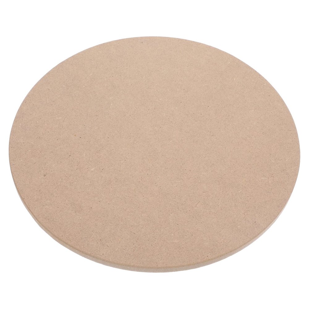 EXCEART Pottery Bat Round Density Board for Craft Pottery Tray High Compression Resistance Smooth Reusable Drying Board for Ceramics Sculpting Supplies