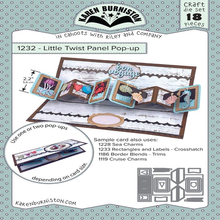 KB RILEY LLC Little Twist Panel Pop-Up Karen Burniston Dies
