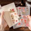 12 Sheets Vintage Rub on Transfer Flower Leaves Stickers 12 Sheet Linen, Clear Rub on Transfer Floral Stickers Decals for DIY Crafts Wine Glass Fabric Scrapbooking Furniture Journaling view 4