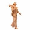 ZEDACAKAI 1/72 Figure War Soldiers Infantry Men with Guns Model Miniature Scene GK Need to Be Colored by Yourself-No6 view 1