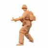 ZEDACAKAI 1/72 Figure War Soldiers Infantry Men with Guns Model Miniature Scene GK Need to Be Colored by Yourself-No6 view 2