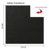 Rramorrra Black Glitter Cardstock Paper 12" x 12" 15 Sheets 350gsm/130lb Heavyweight Premium Black Sparkly Construction Paper for Cricut Machine, Graduation Cap Decorations, Halloween, Scrapbooking view 2