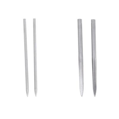 Baoblaze 4PCS Stainless Steel FID Lacing Stitching for 2mm 3mm Bracelet Leather Weaving