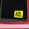 Don't Tread On Me | Snake | Great Gift Idea|Decal Sticker|2 Pack|5 Inch Stickers|AAS003 view 1