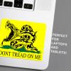 Don't Tread On Me | Snake | Great Gift Idea|Decal Sticker|2 Pack|5 Inch Stickers|AAS003 view 4