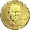 Biden is Not My President Joe Bribes Biden - Treason & Impeachment, Let's Go Brandon 24kt Gold Plated Novelty Coin Says it All for The Biden Hater in Your Life view 1