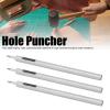 Hole Punch Set, 3 Pieces Leather Hole Punch Set, Alloy Steel, Leather Craft Hollow Punch Pliers, DIY Stamping Tool (1mm) view 2
