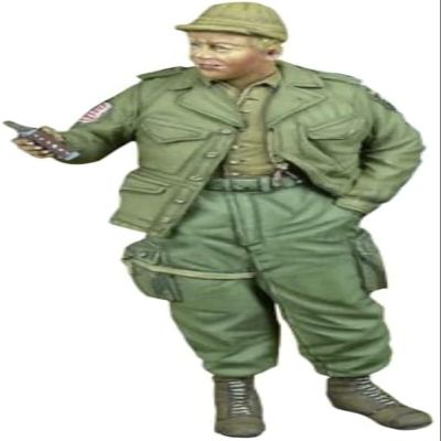D-Day Miniature 1/35 WWII US Army Airborne Forces Holding Chocolate Bar 1944-1945 Resin Kit DD35218