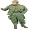 D-Day Miniature 1/35 WWII US Army Airborne Forces Holding Chocolate Bar 1944-1945 Resin Kit DD35218 view 1