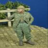 D-Day Miniature 1/35 WWII US Army Airborne Forces Holding Chocolate Bar 1944-1945 Resin Kit DD35218 view 3