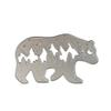 DIY Scrapbooking Artist Polar Bear with Trees Star Moon Metal Cutting Dies, Die Cuts, Scrapbooking Die Cuts view 2