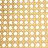 14" Width 1/2" Fine Open Caning Mesh Webbing for Pressed in Seat Repair & Furniture Decor (2 Feet) view 2