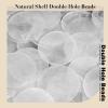 Wesiti 120 Pcs Capiz Shells Round Natural 2 Inch Sea Oyster Shells for Crafting with 2 Holes for Wind Chimes DIY Craft Hanging (Round,White) view 3