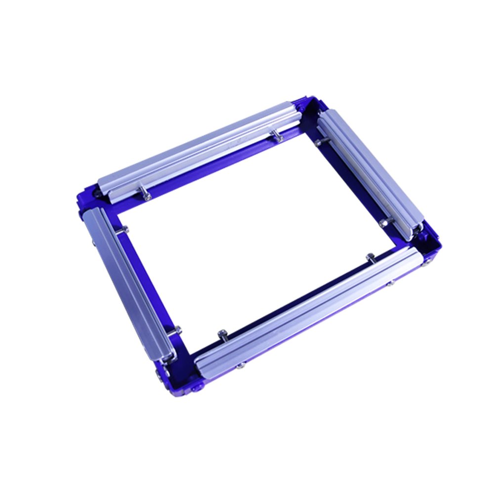 HQHAOTWU Silk Screen Printing Self-Tension Frame Stretch Screen Frame Mesh Glue Free Stretch Screen Tool 12x16 inch