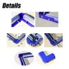 HQHAOTWU Silk Screen Printing Self-Tension Frame Stretch Screen Frame Mesh Glue Free Stretch Screen Tool 12x16 inch view 3