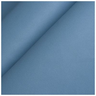 AITAF Grained Faux Leather Fabric Blue Upholstery Fabric Litchi Texture Vinyl Fabric Leatherette Upholstery Car Fabric Synthetic Leather Materials Artificial Leather Waterproof Heavy Duty(Blue2)