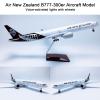 DKHOUN 18.5Inch 1:158 New Zealand B777-300Er Model Jet Plane with Lights and Wheels for Collection Or Gift Ornament view 4