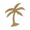 Palm Tree Shape, Unfinished Wood Craft, Build-A-Cross view 1