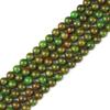 6mm Natural Phoenix Jade Gemstone Round Loose Beads Crystal Stone Bracelet Necklace Accessories Crafts for Jewelry Making DIY,1 Strand 15" view 3