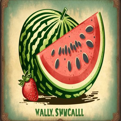 Watermelon Strawberry Diamond Painting Kits for Beginners, Decompression DIY Diamond Painting Kits Retro Fruit Store for Room Decor & Graduation Decorations Gift 18X25inch