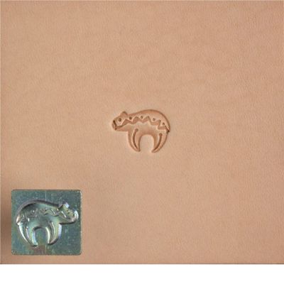 CRAFTOOL Mini 3-D Stamp Southwest Bear.