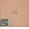 CRAFTOOL Mini 3-D Stamp Southwest Bear. view 1