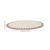 VICASKY 5pcs Wooden Bottom Base for Knitting Bags Crochet Basket Versatile Craft Supplies for Handmade Purses Smooth for Easy Weaving view 2