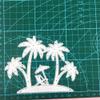 Coconut Palm Trees Beach Lounge Chair Die Cuts Plant Metal Cutting Die for DIY Scrapbooking Album Decorative Paper Crafting Card Making view 4