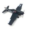 MOUDOAUER 1:72 Alloy WWII U.S. F6F Hellcat Shipboard Fighter Aircraft Model Aircraft Model Simulation Aviation Science Exhibition Model Collection view 3